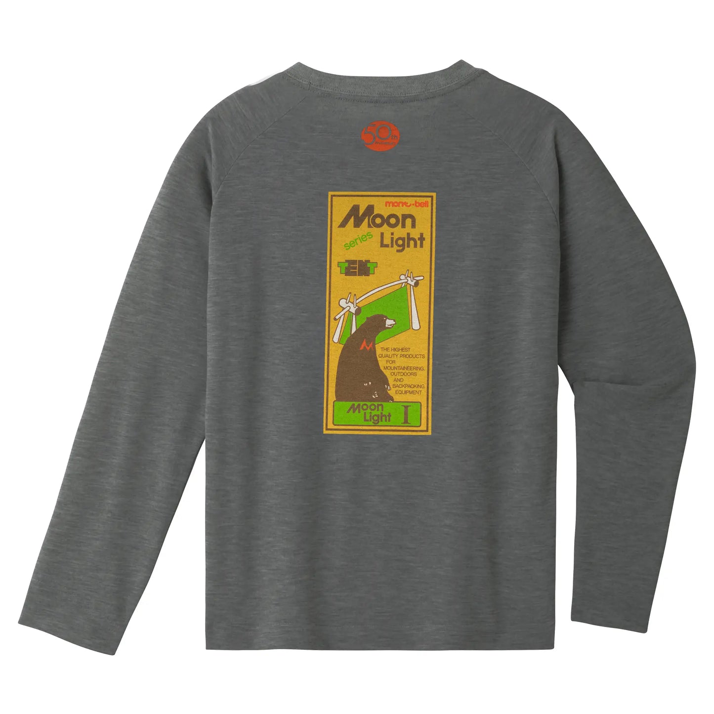 mont-bell: Wickron Long Sleeve T Kid's Moon Light Tent 50th 130-160