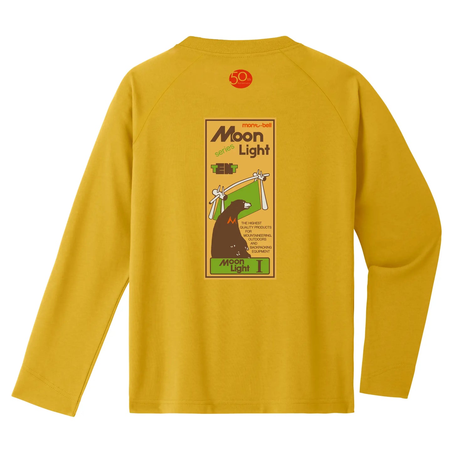 mont-bell: Wickron Long Sleeve T Kid's Moon Light Tent 50th 130-160