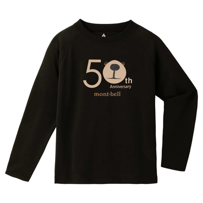 mont-bell: Wickron Long Sleeve T Kid's Monta Bear 50th 100-120