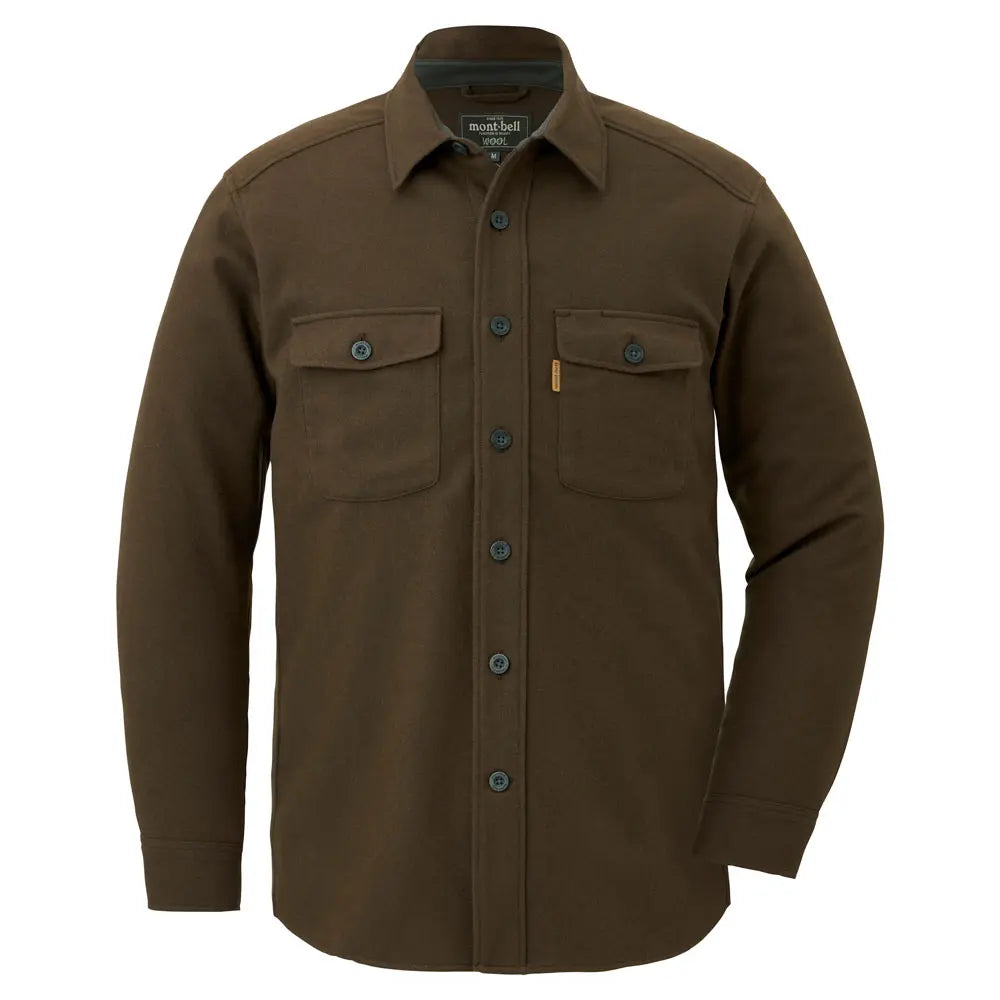mont-bell: Wool Mountain Shirt Men's