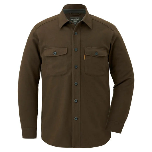 mont-bell: Wool Mountain Shirt Men's