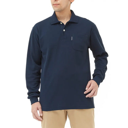 mont-bell: Wickron Long Sleeve Polo Shirt Men's