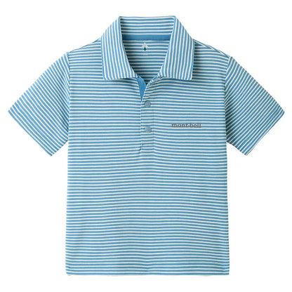 mont-bell: Wickron Striped Collar T Kid's 100 - 120