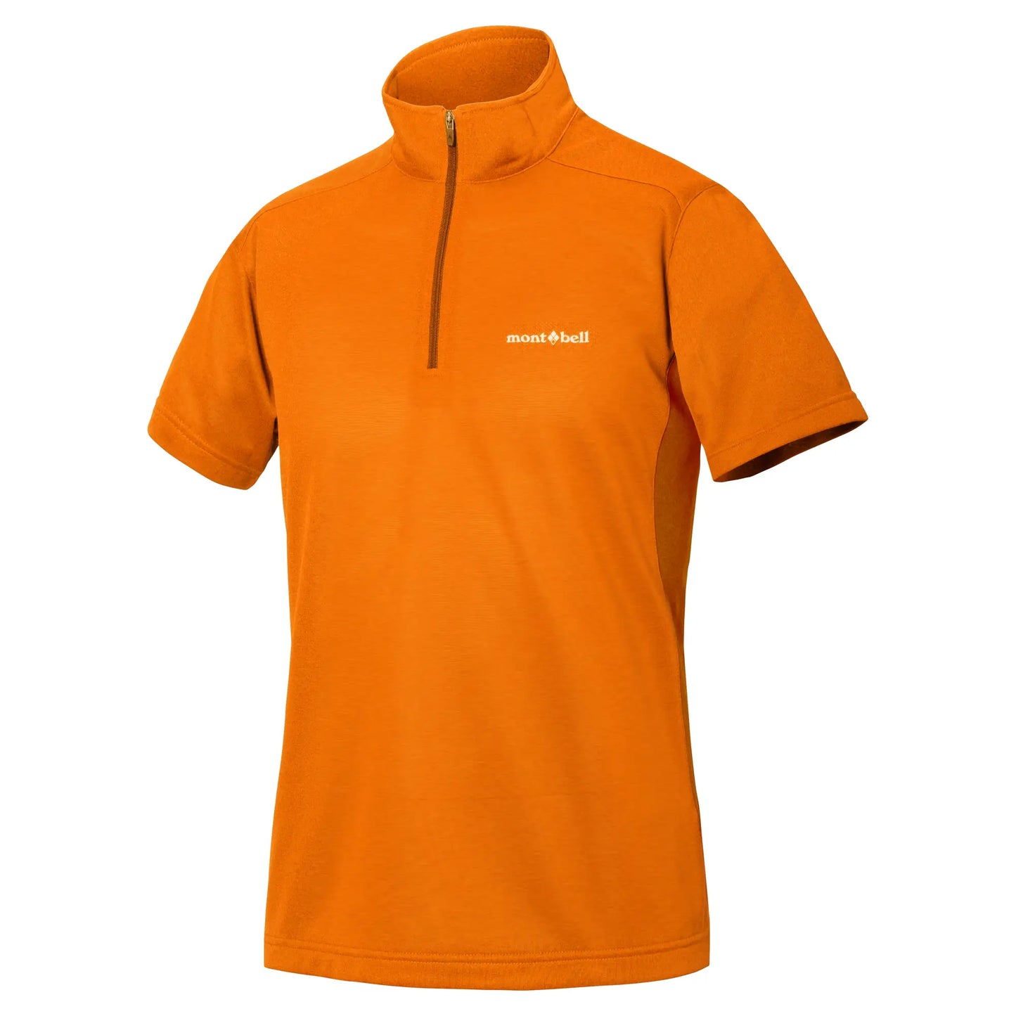 mont-bell: Wickron Zeo Short Sleeve Zip Shirt Men's