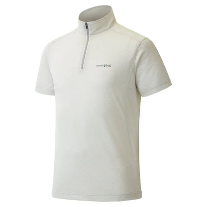mont-bell: Wickron Zeo Short Sleeve Zip Shirt Men's