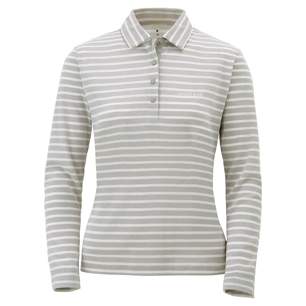 mont-bell: Wickron Long Sleeve Collared Shirt Women's