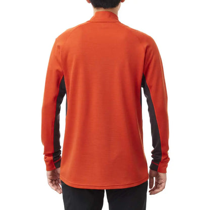 mont-bell: Merino Wool Plus Action Zip Neck Men's