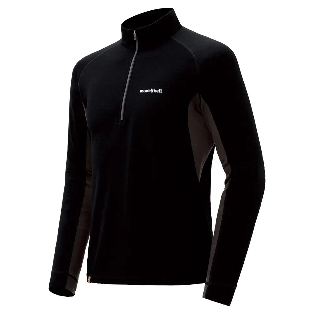 mont-bell: Merino Wool Plus Action Zip Neck Men's