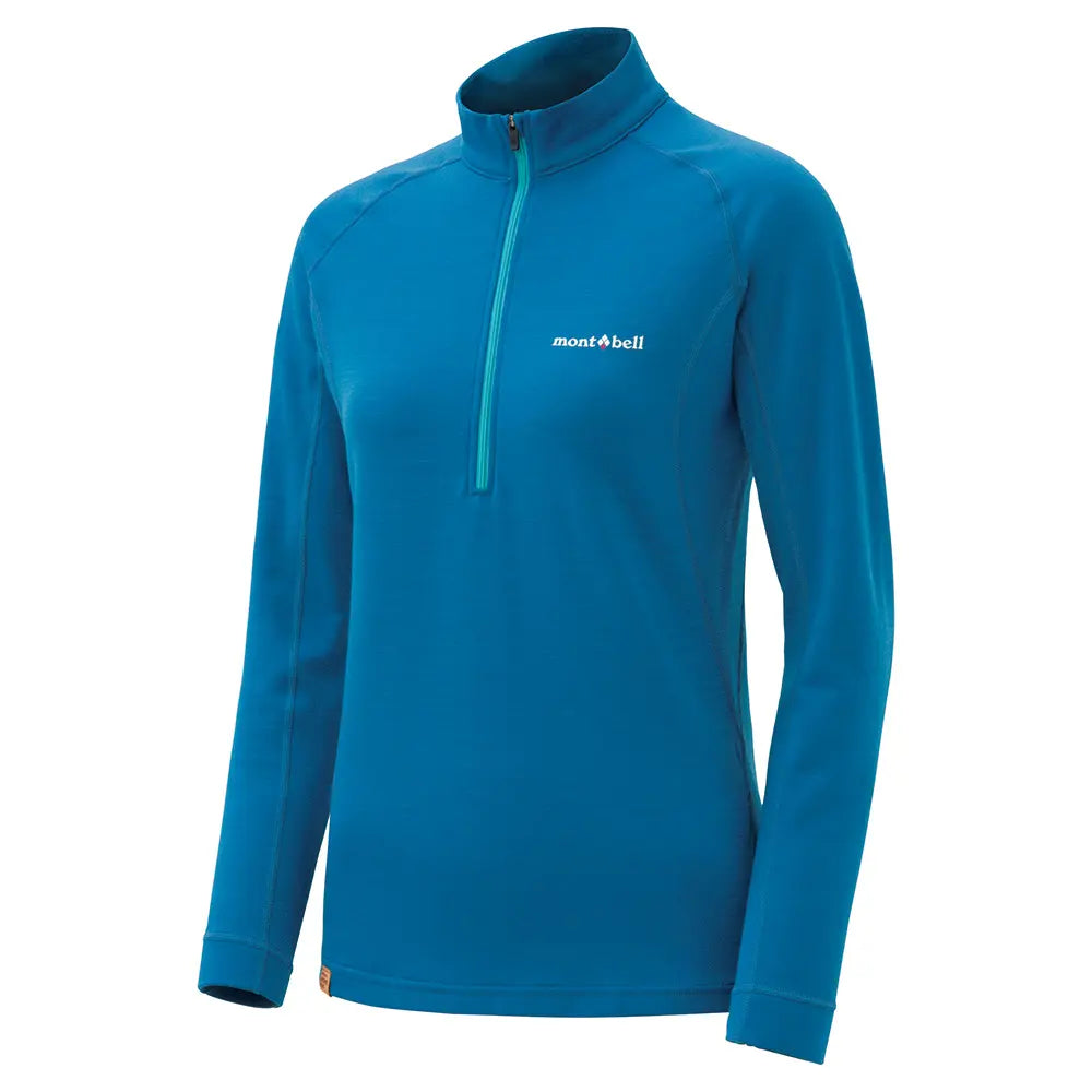 mont-bell: Merino Wool Plus Action Zip Neck Women's