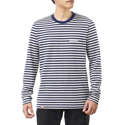 mont-bell: Merino Wool Plus Striped Long Sleeve T Men's