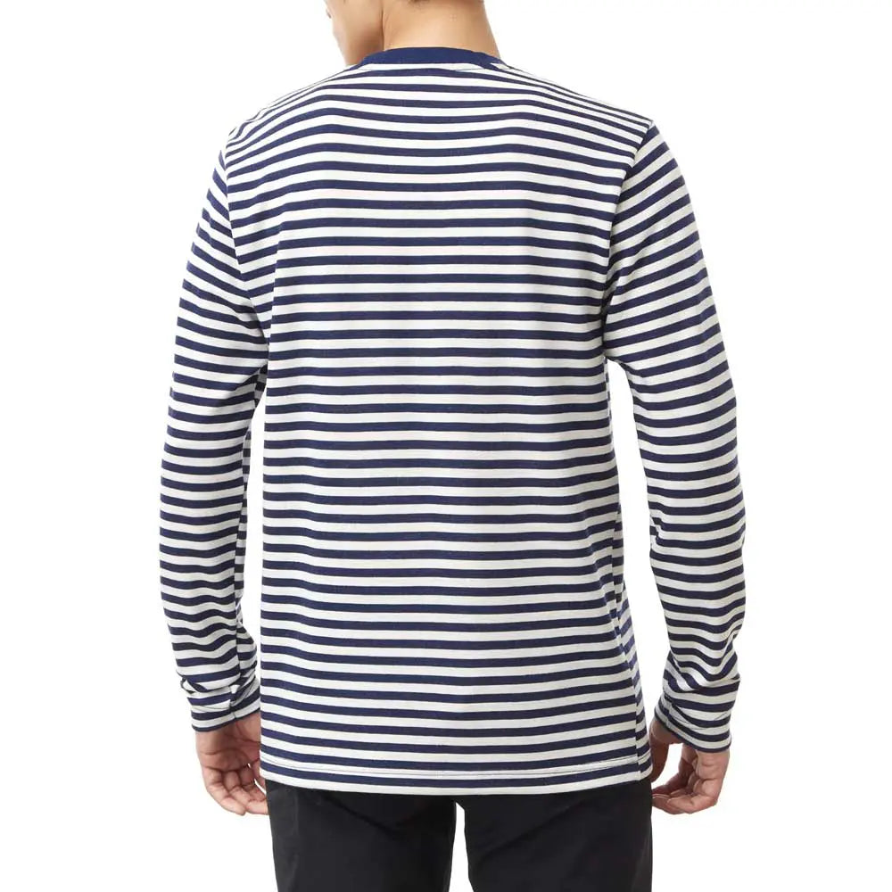 mont-bell: Merino Wool Plus Striped Long Sleeve T Men's