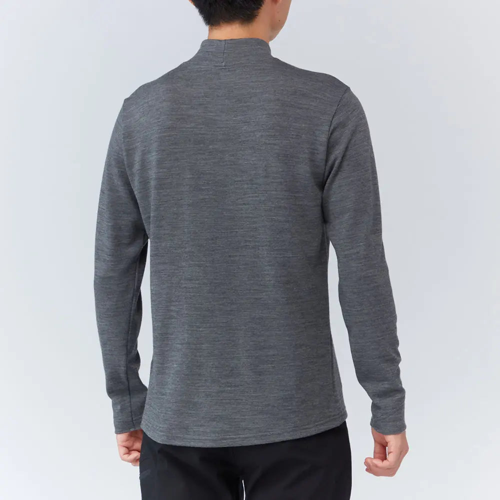 mont-bell: Merino Wool Plus High Neck Shirt Men's