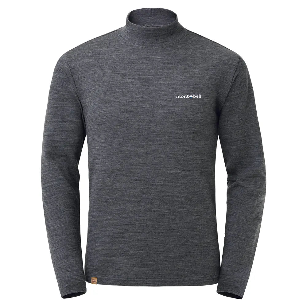 mont-bell: Merino Wool Plus High Neck Shirt Men's
