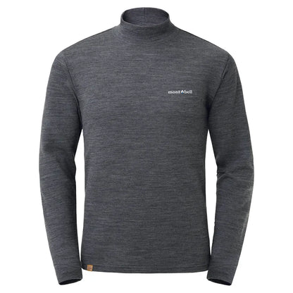 mont-bell: Merino Wool Plus High Neck Shirt Men's