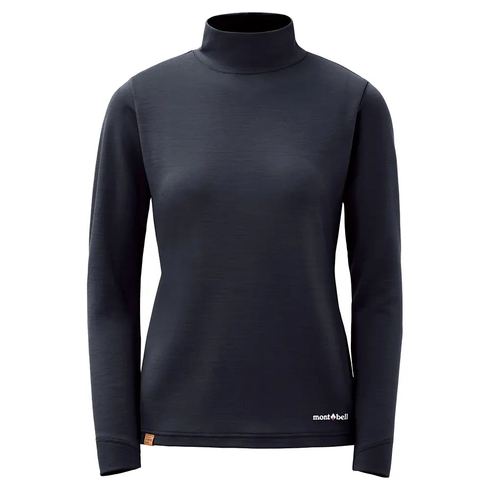 mont-bell: Merino Wool Plus High Neck Shirt Women's