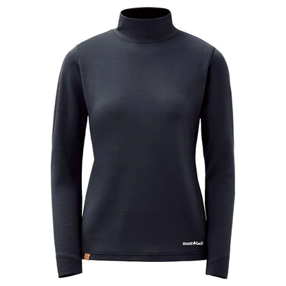 mont-bell: Merino Wool Plus High Neck Shirt Women's