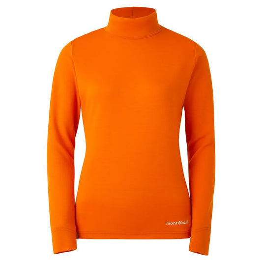 mont-bell: Merino Wool Plus High Neck Shirt Women's