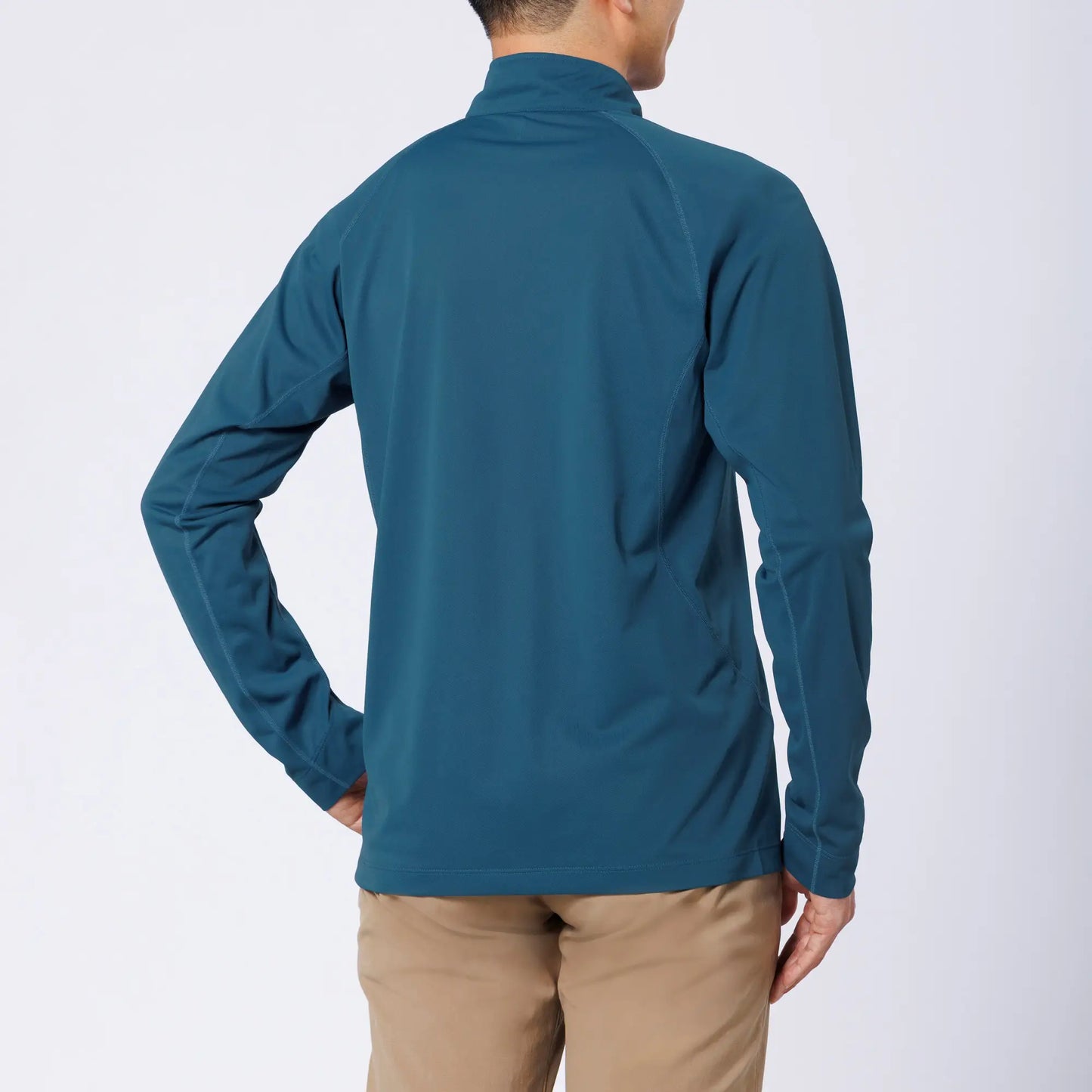 mont-bell: Cool Light Long Sleeve Zip Shirt Men's