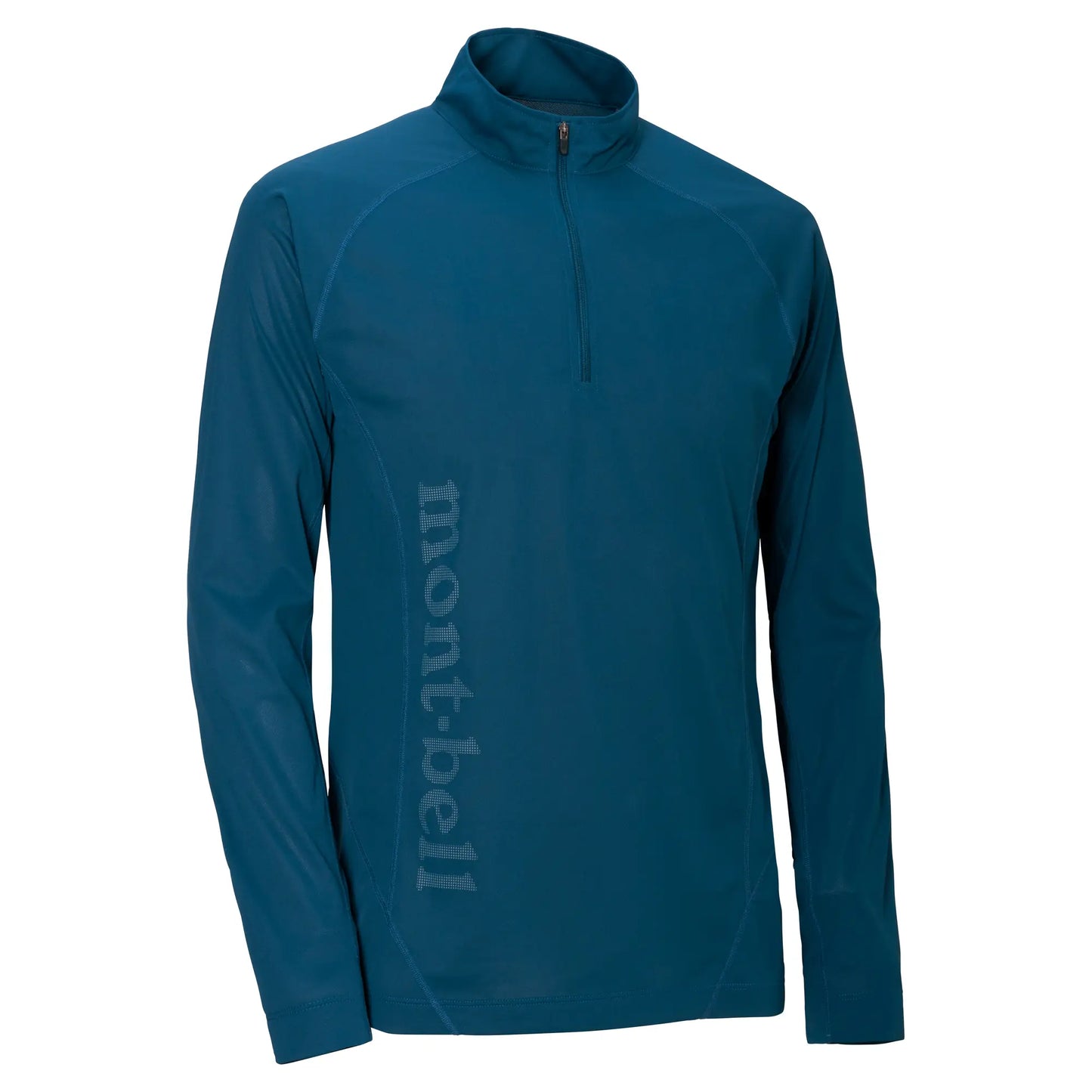 mont-bell: Cool Light Long Sleeve Zip Shirt Men's