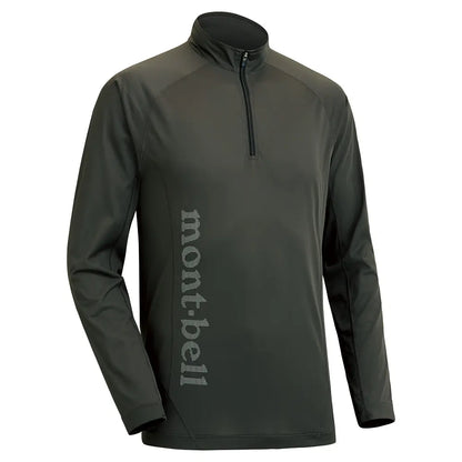mont-bell: Cool Light Long Sleeve Zip Shirt Men's
