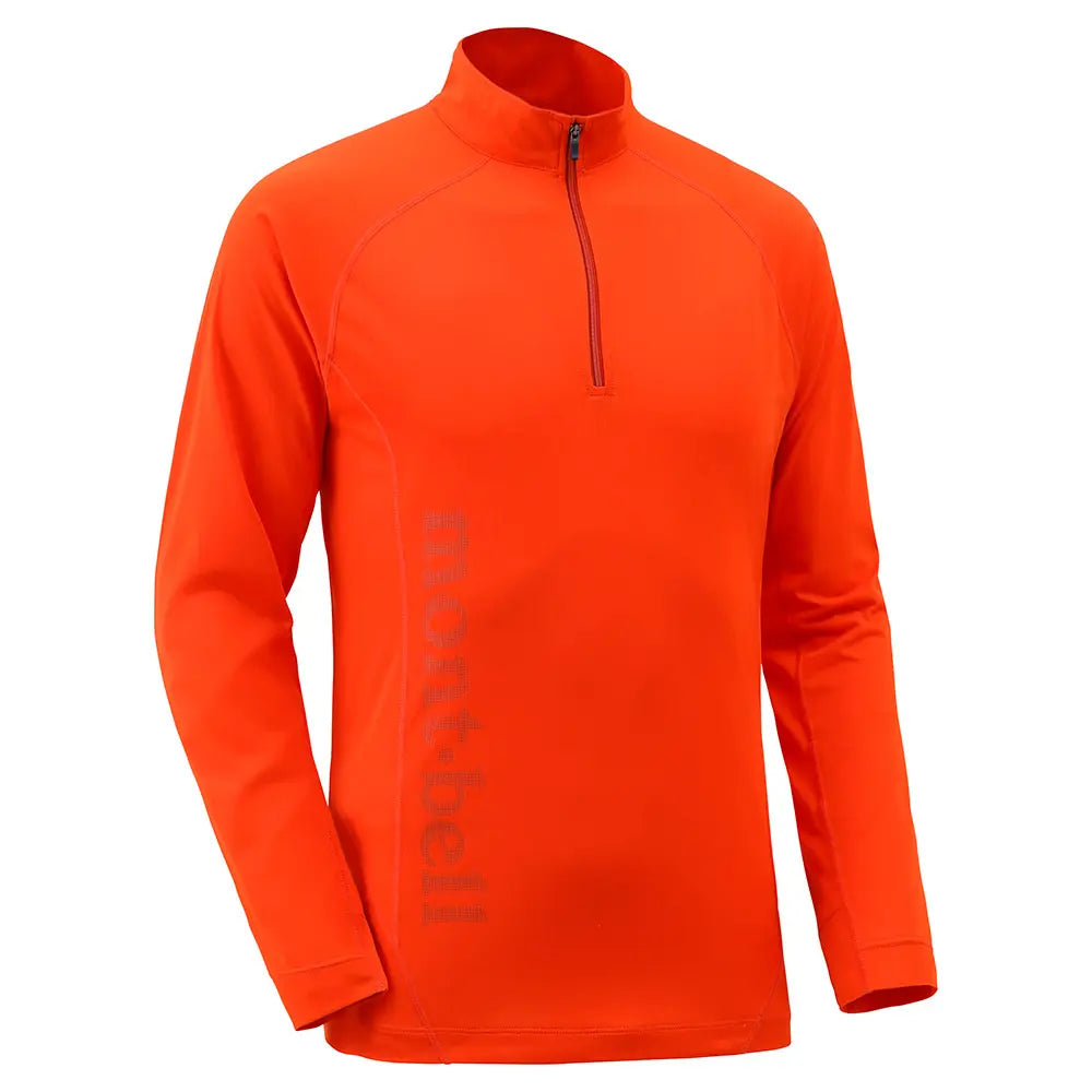 mont-bell: Cool Light Long Sleeve Zip Shirt Men's
