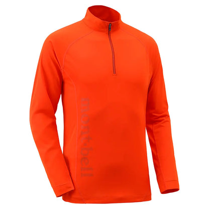 mont-bell: Cool Light Long Sleeve Zip Shirt Men's
