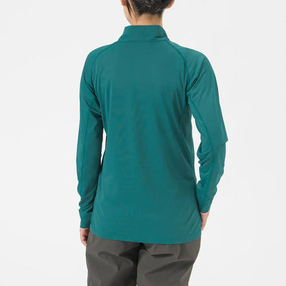 mont-bell: Cool Light Long Sleeve Zip Shirt Women's