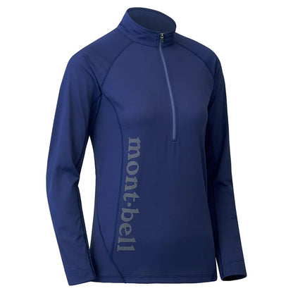 mont-bell: Cool Light Long Sleeve Zip Shirt Women's