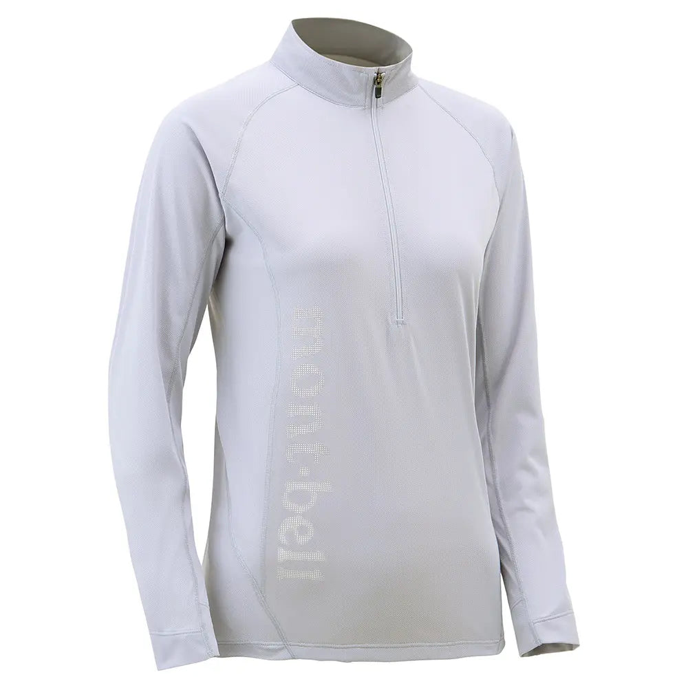 mont-bell: Cool Light Long Sleeve Zip Shirt Women's