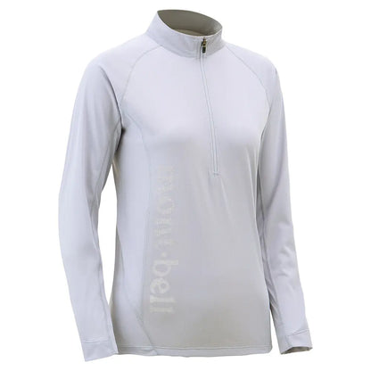 mont-bell: Cool Light Long Sleeve Zip Shirt Women's