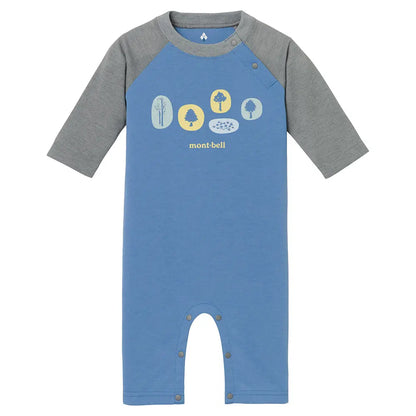 mont-bell: Wickron Long Sleeve Rompers Baby's Yama No Ki 70 - 80