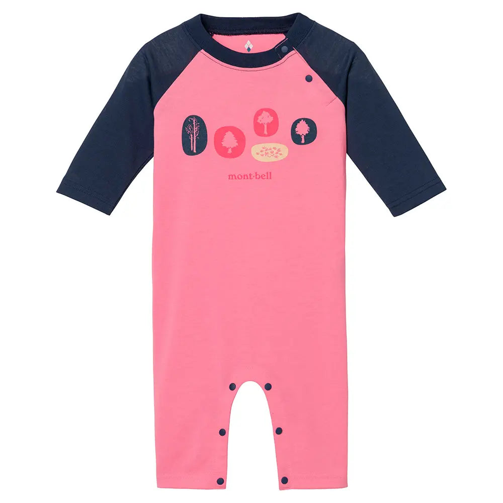 mont-bell: Wickron Long Sleeve Rompers Baby's Yama No Ki 70 - 80