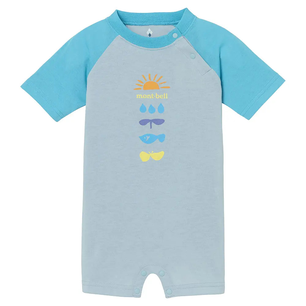 mont-bell: Wickron Short Sleeve Rompers Baby's Natsuyasumi 70 - 80