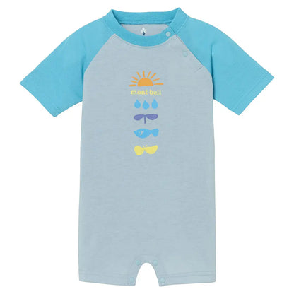 mont-bell: Wickron Short Sleeve Rompers Baby's Natsuyasumi 70 - 80