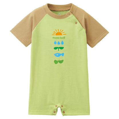 mont-bell: Wickron Short Sleeve Rompers Baby's Natsuyasumi 70 - 80