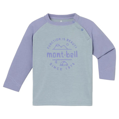 mont-bell: Wickron Raglan Long Sleeve T Baby's Yama To Tent 80 - 90