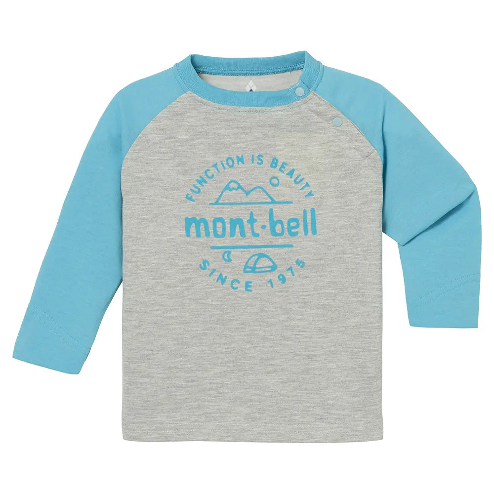mont-bell: Wickron Raglan Long Sleeve T Baby's Yama To Tent 80 - 90