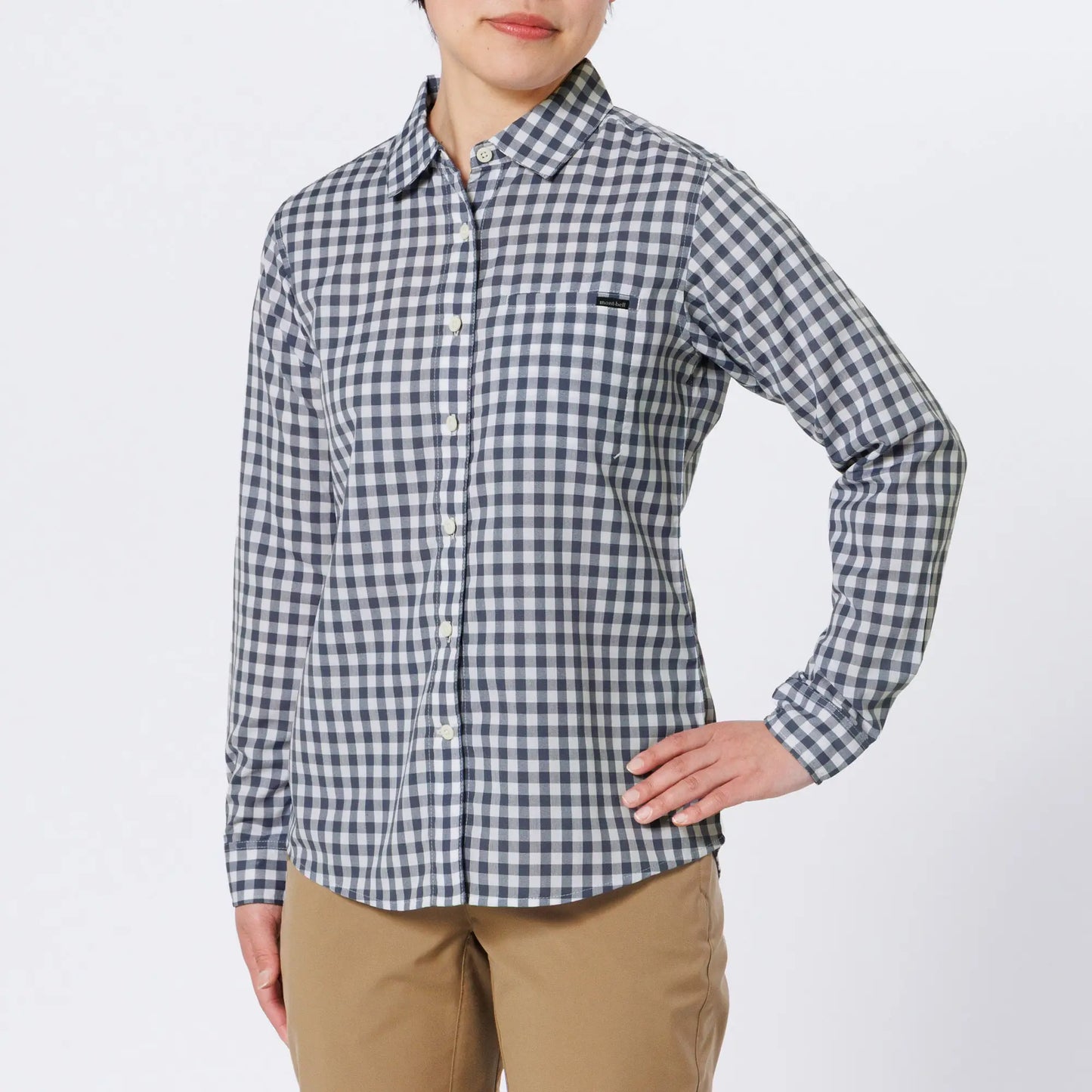 mont-bell: Wickron Light Single Pocket Long Sleeve Shirt Women's