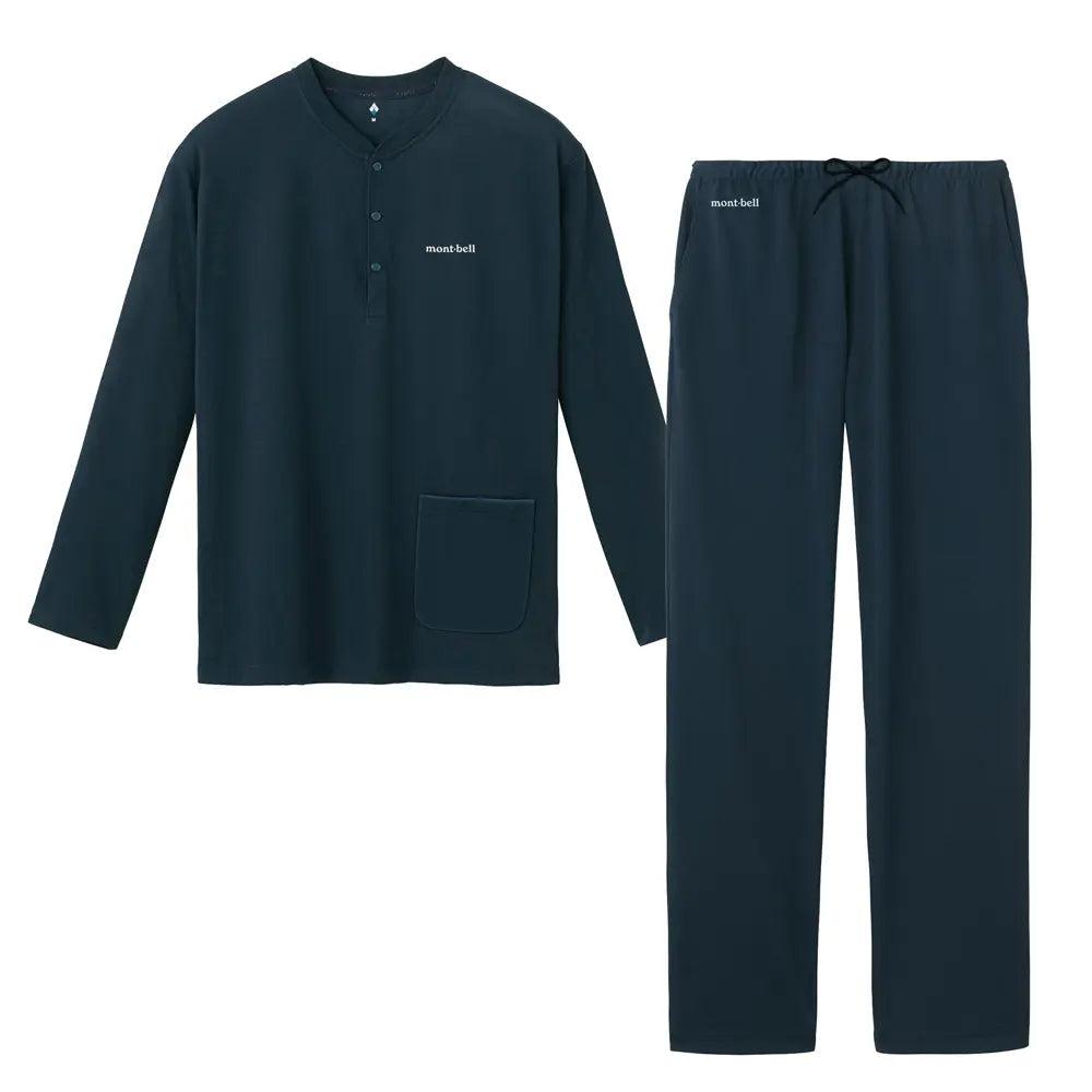 mont-bell: Wickron Travel Knit Pajamas Long Sleeve
