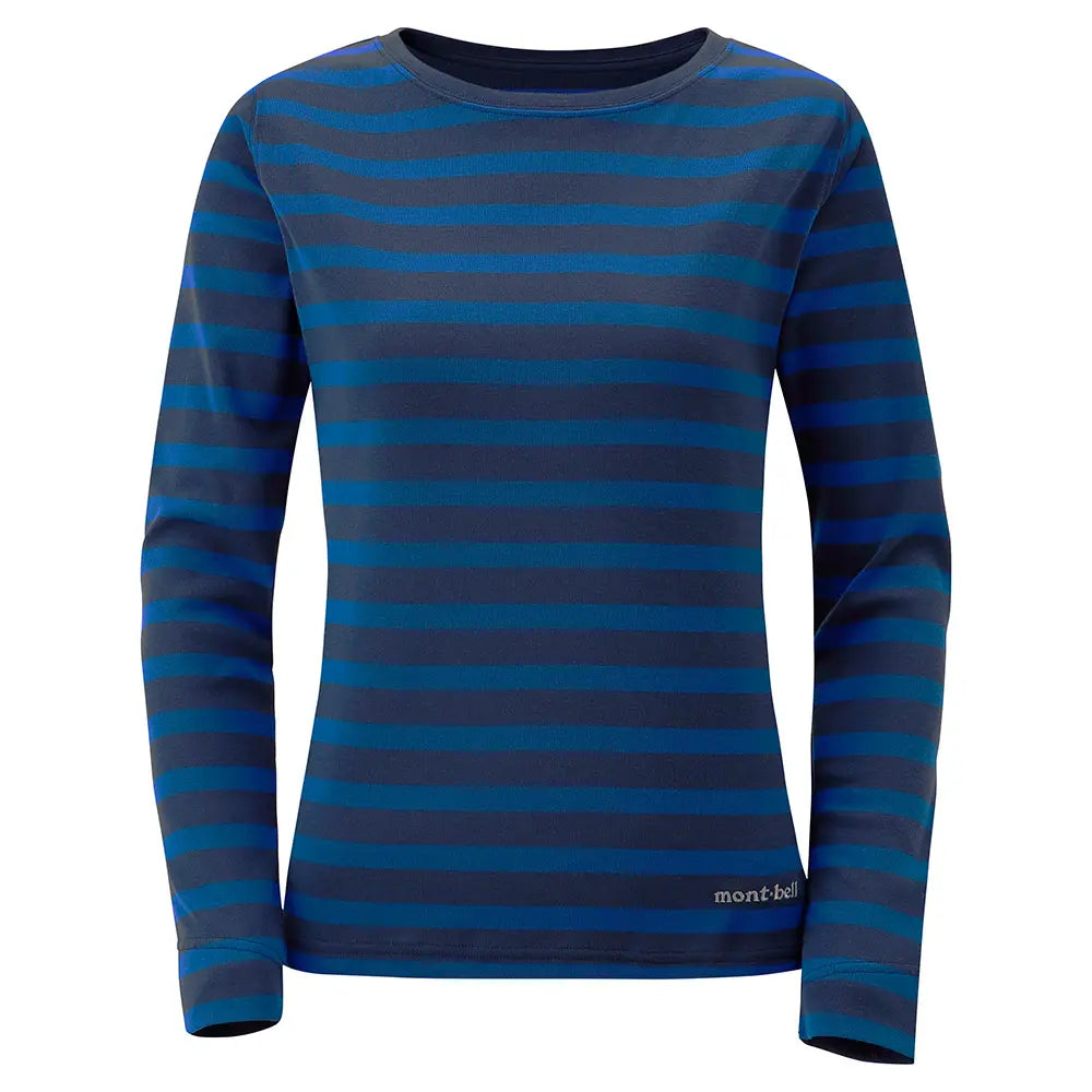 mont-bell: Wickron Striped Long Sleeve T Women's