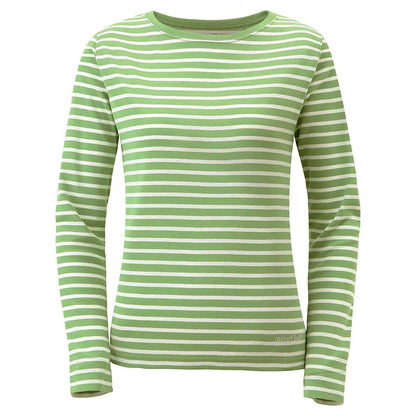 mont-bell: Wickron Striped Long Sleeve T Women's
