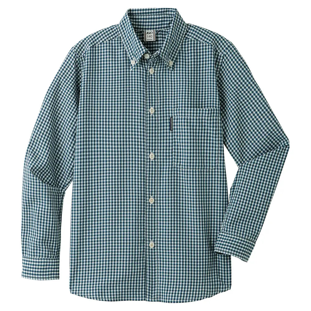 mont-bell: Wickron Dry Touch Long Sleeve Shirt Kid's 140 - 160