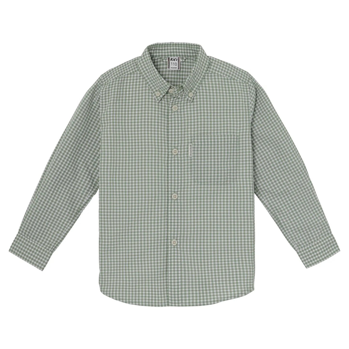 mont-bell: Wickron Dry Touch Long Sleeve Shirt Kid's 100 - 130