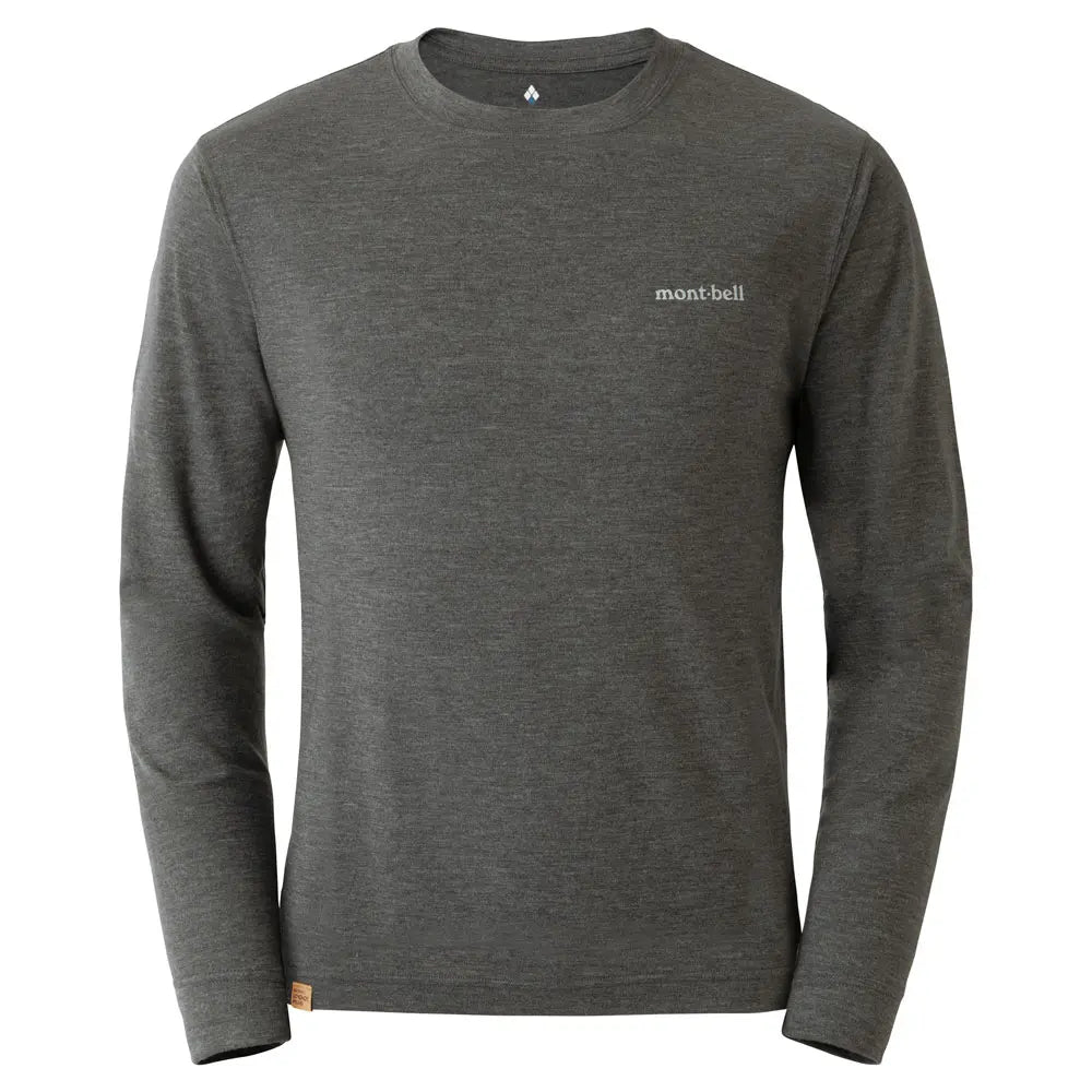 mont-bell: Merino Wool Plus Light Long Sleeve T Men's