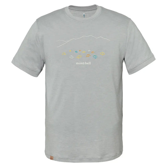 mont-bell: Merino Wool Plus Light T Men's Sky High Camp