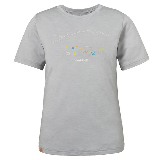 mont-bell: Merino Wool Plus Light T Women's Sky High Camp
