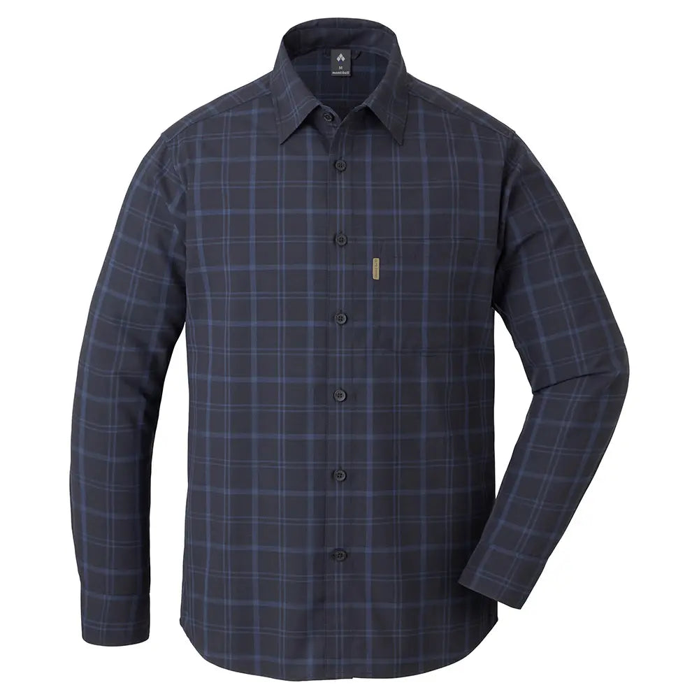 mont-bell: Merino Wool Light Long Sleeve Shirt Men's