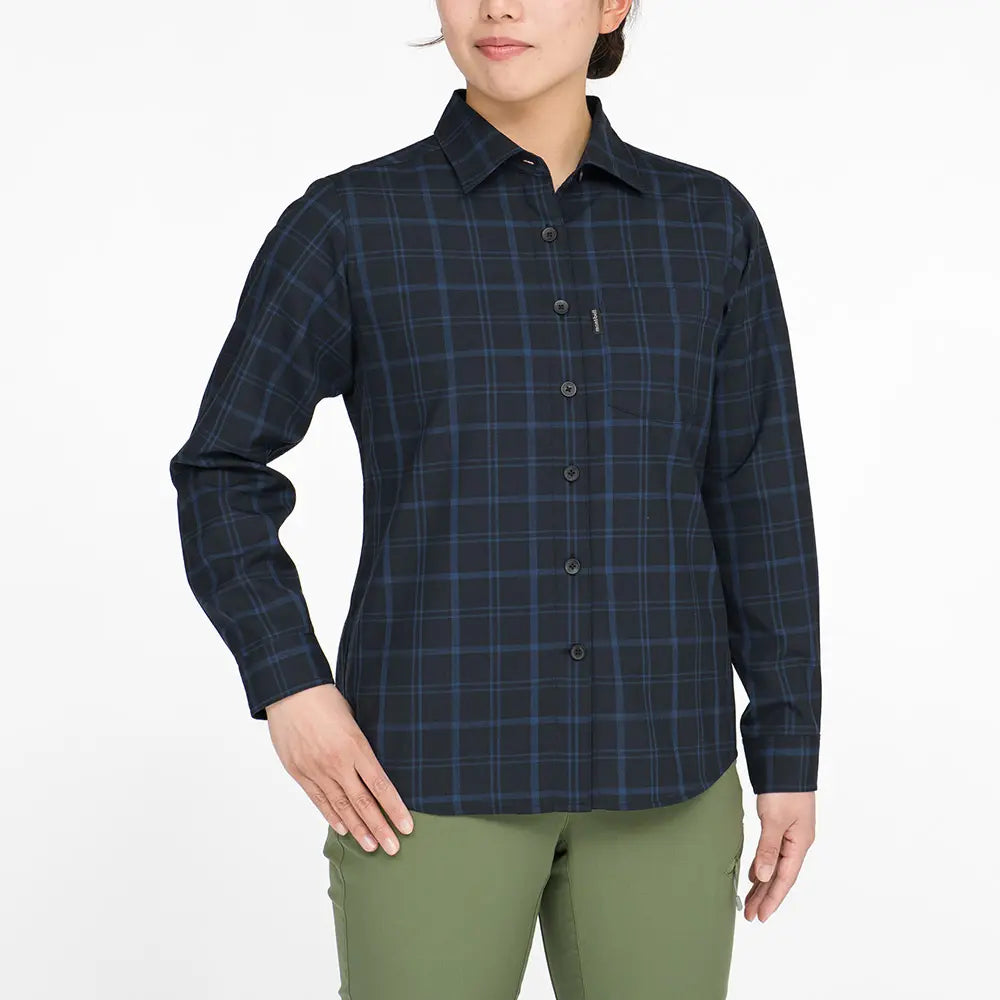 mont-bell: Merino Wool Light Long Sleeve Shirt Women's