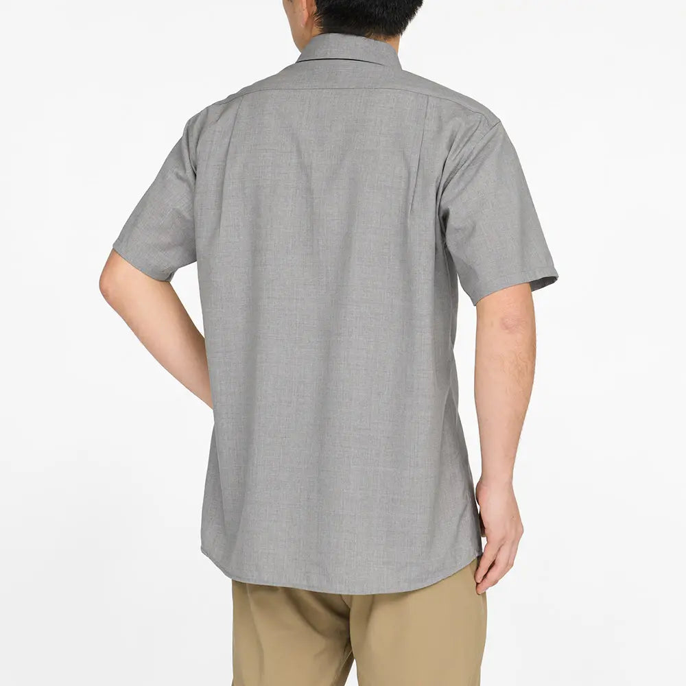 mont-bell: Merino Wool Light Short Sleeve Shirt Men's