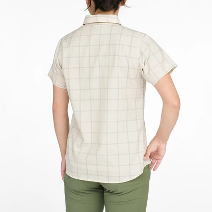 mont-bell: Merino Wool Light Short Sleeve Shirt Women's